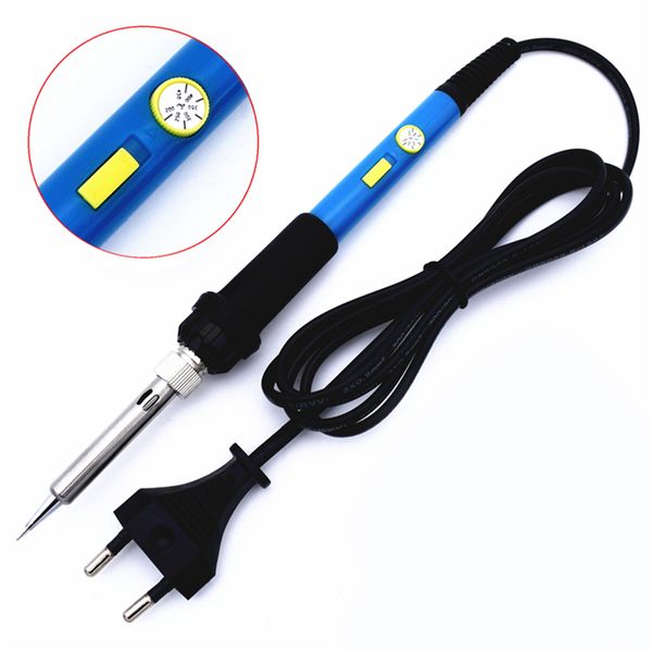 eu plug,60w 220v electric soldering iron kit with power switch adjustable temperature knob welding tool
eu plug,60w 220v electric soldering iron kit with power switch adjustable temperature knob welding tool