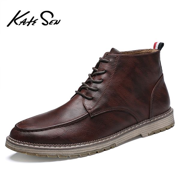 katesen new plush keep super warm men boots winter boots rubber plush snow england retro ankle for men winter shoes, Black
katesen new plush keep super warm men boots winter boots rubber plush snow england retro ankle for men winter shoes, Black