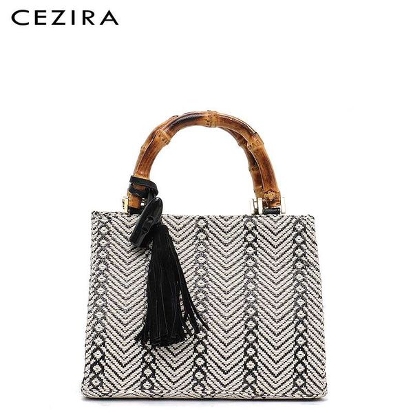 cezira bohemia style handbags for women small bamboo handles tote knitting design bucket female fashion tassel handle bags
cezira bohemia style handbags for women small bamboo handles tote knitting design bucket female fashion tassel handle bags