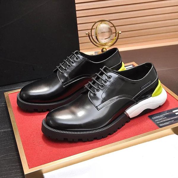 breathable derby shoes fashion men 's shoes soft footwears dress wedding formal flats round toe lacing design shoes fast d, Black
breathable derby shoes fashion men 's shoes soft footwears dress wedding formal flats round toe lacing design shoes fast d, Black