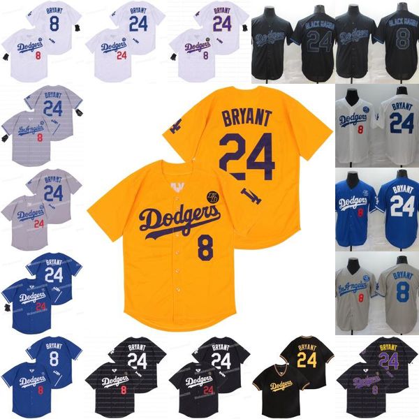 los angeles 8 24 black mamba bryant men women youth baseball jerseys 100% embroidery stitched commemorate version kb patch, Blue;black
los angeles 8 24 black mamba bryant men women youth baseball jerseys 100% embroidery stitched commemorate version kb patch, Blue;black