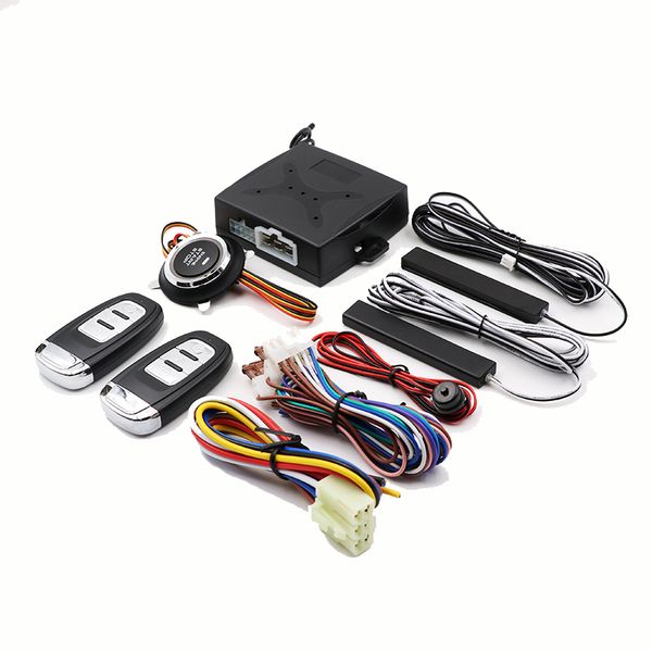 push start sbutton keyless entry system pke door lock unlock universal remote start car alarm security system
push start sbutton keyless entry system pke door lock unlock universal remote start car alarm security system