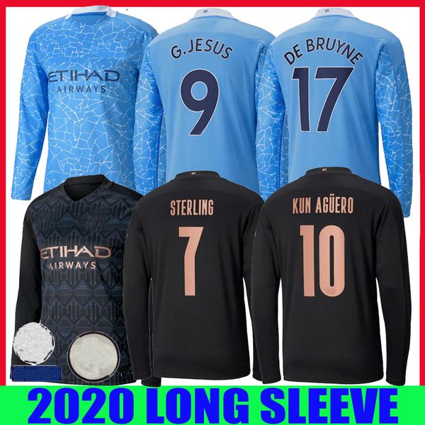 2020 2021 thailand sterling de bruyne kun aguero away 20 21 manchester man long sleeve soccer jersey city ls football shirt uniforms, Black
2020 2021 thailand sterling de bruyne kun aguero away 20 21 manchester man long sleeve soccer jersey city ls football shirt uniforms, Black