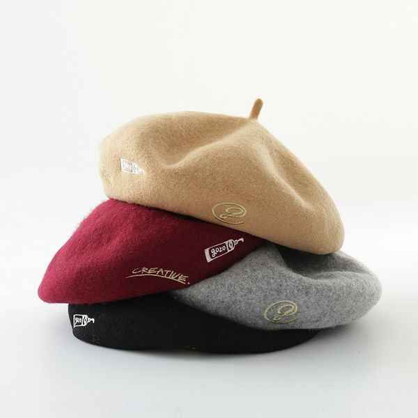 new fashion embroidery three-dimensional painter's wool beret painter women's woolen mushroom hat mori series beret hat, Blue;gray
new fashion embroidery three-dimensional painter's wool beret painter women's woolen mushroom hat mori series beret hat, Blue;gray