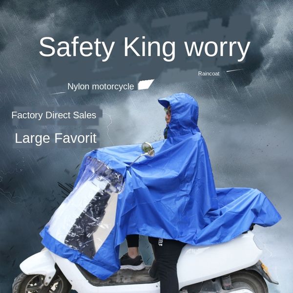 motorcycle outdoor riding thickened raincoat polyester cloth motorcycle electric vehicle electric vehicle enlarged, Red;brown
motorcycle outdoor riding thickened raincoat polyester cloth motorcycle electric vehicle electric vehicle enlarged, Red;brown
