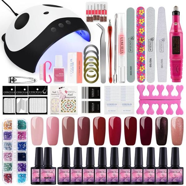 full manicure set nail set 36w uv led lamp soak off 10pc gel nail polish electric drill for manicure art tools
full manicure set nail set 36w uv led lamp soak off 10pc gel nail polish electric drill for manicure art tools