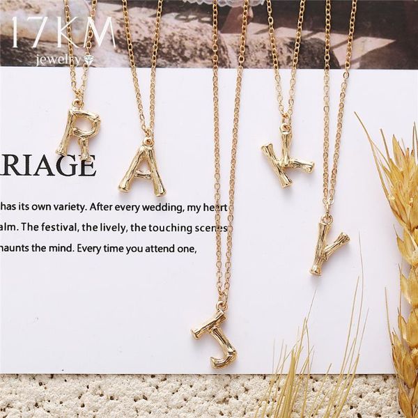 17km fashion minimalist initial letter necklaces for women vintage a-z letter pendant necklace gold chain chokers custom jewelry, Silver
17km fashion minimalist initial letter necklaces for women vintage a-z letter pendant necklace gold chain chokers custom jewelry, Silver