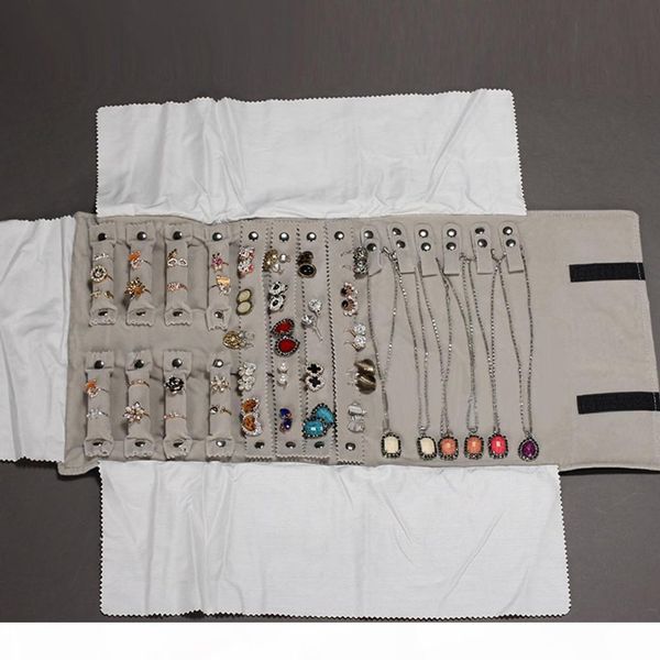 l luxury purpose jewelry roll bag storage bag earrings necklace roll organizer, Black;white
l luxury purpose jewelry roll bag storage bag earrings necklace roll organizer, Black;white
