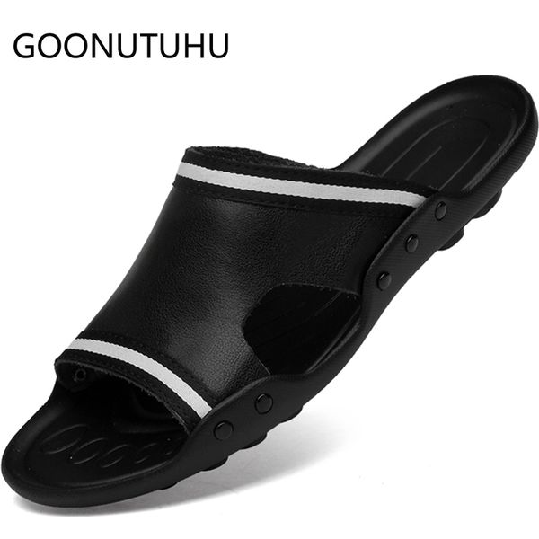 2020 new summer men's slippers casual leather shoes male big size 35-47 outside flat slipper man beach outdoor slippers for men, Black
2020 new summer men's slippers casual leather shoes male big size 35-47 outside flat slipper man beach outdoor slippers for men, Black