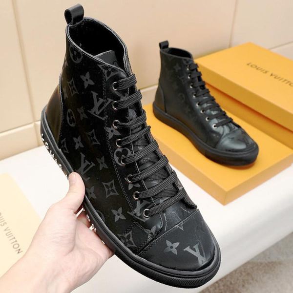 men shoes sneakers flats fashion sneakers footwear platform zapatos hombre with origin box lace -up luxury design mens shoes sal, Black
men shoes sneakers flats fashion sneakers footwear platform zapatos hombre with origin box lace -up luxury design mens shoes sal, Black
