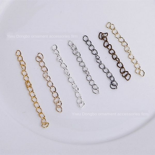cop 5cm 7cm extended copper 5cm 7cm plu long thin tail continuously chain thin tail chain pull continuously 1000 pieces per pack, Silver
cop 5cm 7cm extended copper 5cm 7cm plu long thin tail continuously chain thin tail chain pull continuously 1000 pieces per pack, Silver