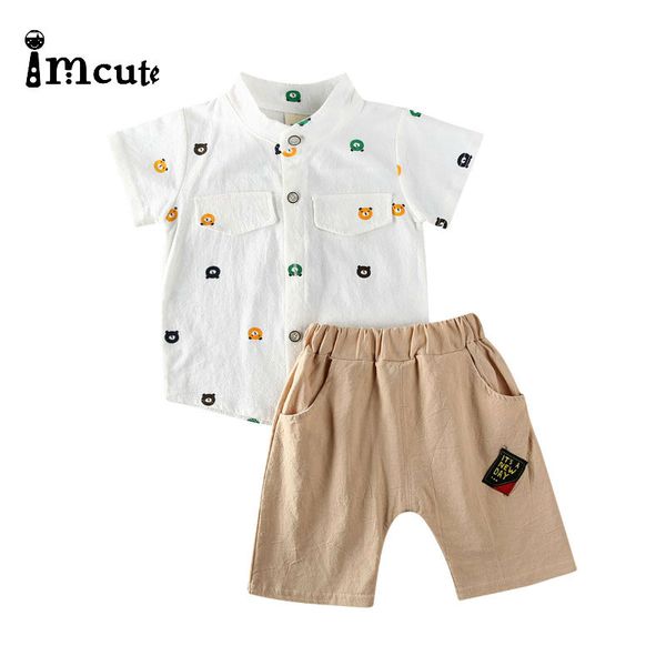 imcute 2020 2pcs newborn baby boys clothes set kid cartoon animal short sleeve t-shirts solid shorts set 6m-3t dropship, White
imcute 2020 2pcs newborn baby boys clothes set kid cartoon animal short sleeve t-shirts solid shorts set 6m-3t dropship, White