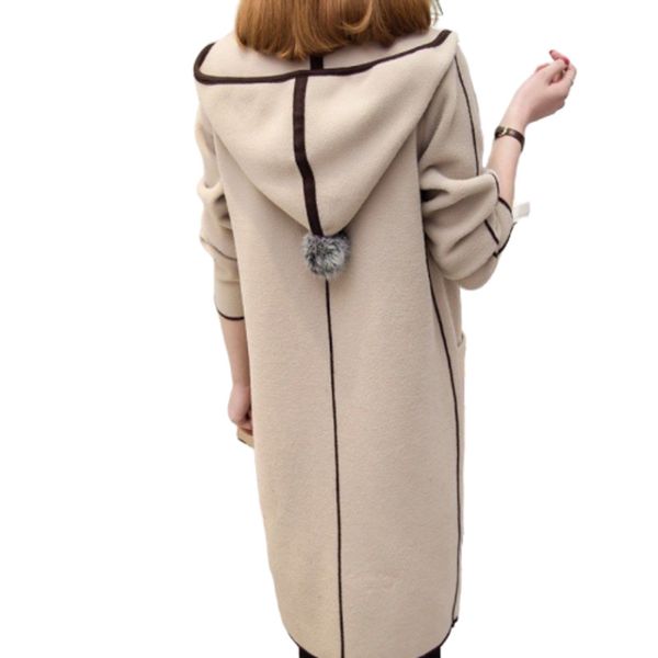 2020 новая куртка с капюшоном сыпучие artifical шерстяной длинное пальто женщин корейский стиль манто femme hiver big hat кардиган ветровка, Black
2020 новая куртка с капюшоном сыпучие artifical шерстяной длинное пальто женщин корейский стиль манто femme hiver big hat кардиган ветровка, Black