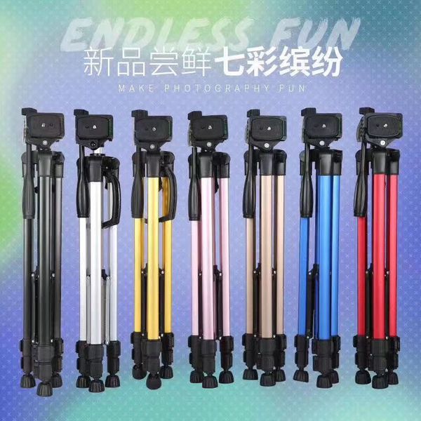 portable phone live selfie 3366 tripod kit stand dv slr camera self-timer full light bracket 7 colors
portable phone live selfie 3366 tripod kit stand dv slr camera self-timer full light bracket 7 colors