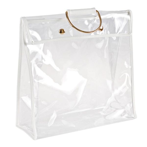 fashionable clear dust-proof bag waterproof case organizer woman transparent handbag protector holder for travel beach
fashionable clear dust-proof bag waterproof case organizer woman transparent handbag protector holder for travel beach