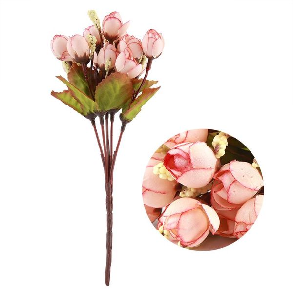 15 heads artificial fake flowers bunch for wedding party artificial flowers home decorations accessories without bottle
15 heads artificial fake flowers bunch for wedding party artificial flowers home decorations accessories without bottle