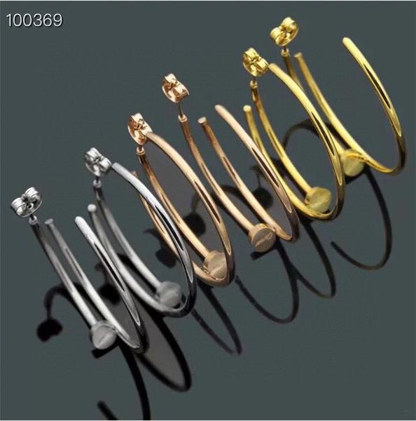 nail earrings s925 silver plated high polished earrings for ladies' party gifts, White
nail earrings s925 silver plated high polished earrings for ladies' party gifts, White