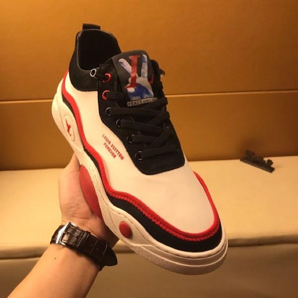 2020u limited edition luxury design mens leather printed sneakers all-match fashion mens casual shoes mens banquet shoes size: 38-45, Black
2020u limited edition luxury design mens leather printed sneakers all-match fashion mens casual shoes mens banquet shoes size: 38-45, Black