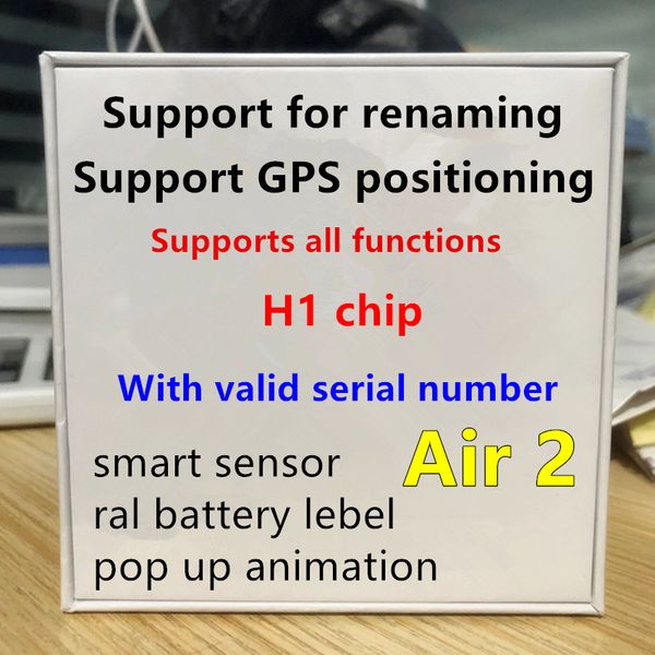 ap2 pods valid serial number headphone air 2 h1 chip renamed headset 2nd generation wireless charging bluetooth earphones gps positioning
ap2 pods valid serial number headphone air 2 h1 chip renamed headset 2nd generation wireless charging bluetooth earphones gps positioning