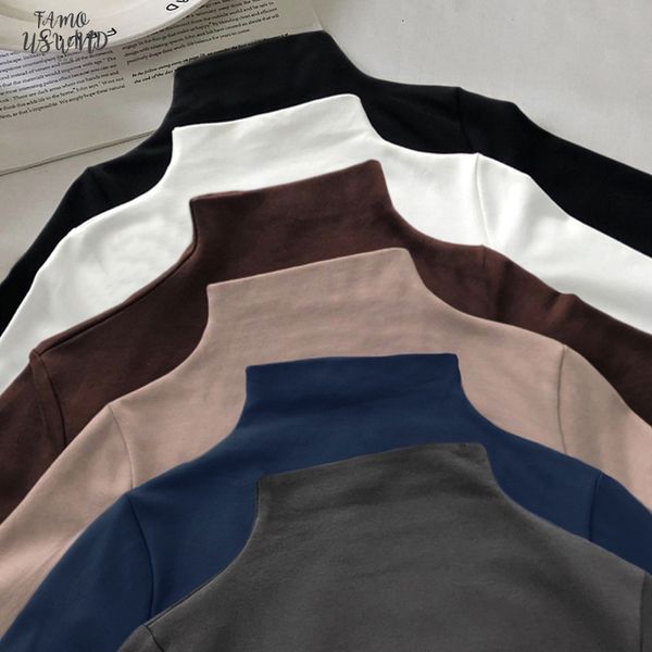 2020 spring women shirts causal solid slim bottoming square neck tshirt harajuku long sleeve turtleneck t shirts girls basic t shirt, White
2020 spring women shirts causal solid slim bottoming square neck tshirt harajuku long sleeve turtleneck t shirts girls basic t shirt, White