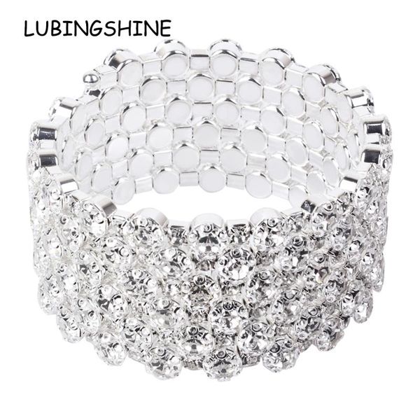 gold silver color wide multilayer full rhinestones bracelets&bangles for women open adjustable wristband luxury jewelry, Black
gold silver color wide multilayer full rhinestones bracelets&bangles for women open adjustable wristband luxury jewelry, Black