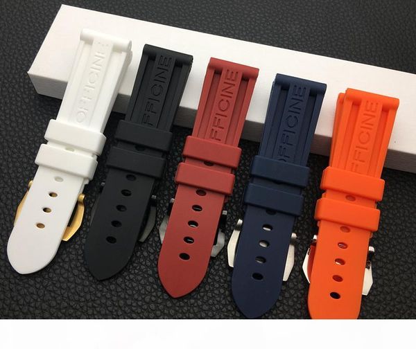22mm 24mm 26mm black blue red orange white watch band silicone rubber watchband replacement for panerai strap tools steel buckle t190620, Black;brown
22mm 24mm 26mm black blue red orange white watch band silicone rubber watchband replacement for panerai strap tools steel buckle t190620, Black;brown