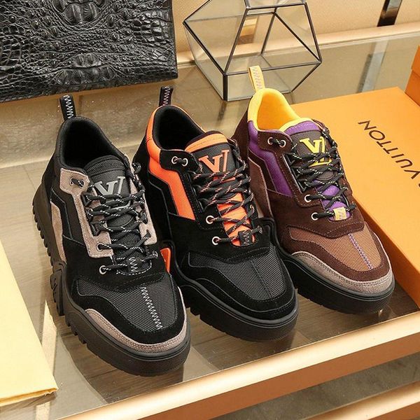mens shoes casual sports sneakers with box breathable sneakers classic trainers mens shoes fashion luxury hiking sneaker l669, Black
mens shoes casual sports sneakers with box breathable sneakers classic trainers mens shoes fashion luxury hiking sneaker l669, Black