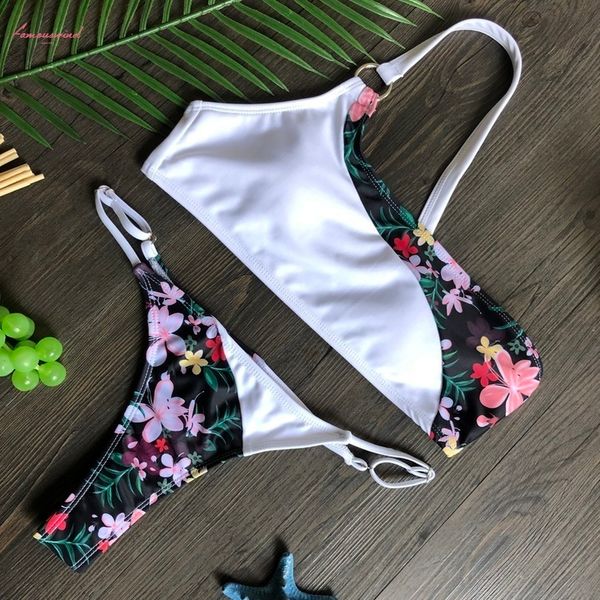 2020 bikinis women one shoulder bathing suit swimwear low waist swimsuit tube female summer beachwear, White;black
2020 bikinis women one shoulder bathing suit swimwear low waist swimsuit tube female summer beachwear, White;black