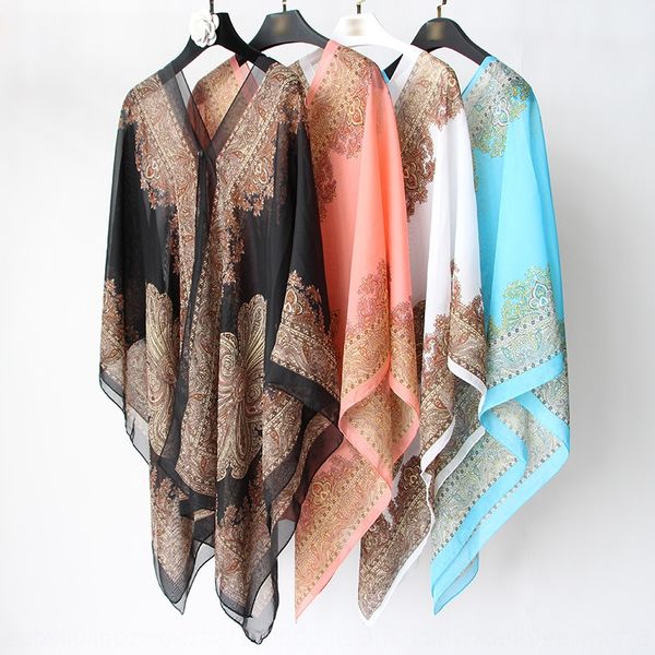 changeable silk scarf multi-functional magic chiffon sunscreen women's beach beach towel shawl magic shawl towel tourism, Blue;gray
changeable silk scarf multi-functional magic chiffon sunscreen women's beach beach towel shawl magic shawl towel tourism, Blue;gray