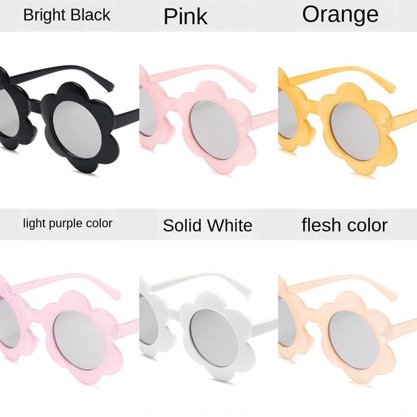 fashionable flowers new children's sun colorful transparent jelly color cute glasses glasses sunflower children's sunglasses, Blue
fashionable flowers new children's sun colorful transparent jelly color cute glasses glasses sunflower children's sunglasses, Blue