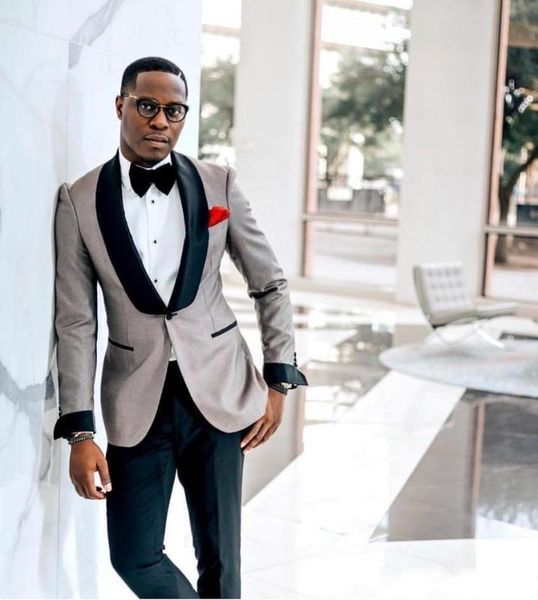 latest wedding tuxedos men's blazer suits formal costume homme black shawl lapel one button mens wedding suits (blazer+pants), White;black
latest wedding tuxedos men's blazer suits formal costume homme black shawl lapel one button mens wedding suits (blazer+pants), White;black