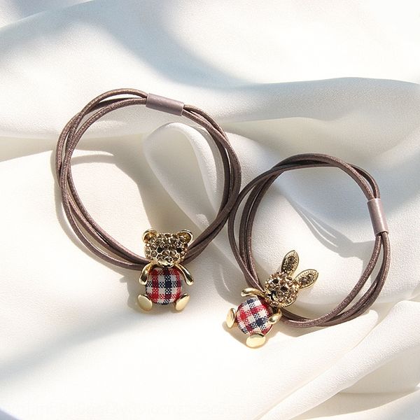 tfpoy south korea east gate fashion lightrhinestone hair ring cute cartoon animal head rope net red ins high elastic rubber rubber band band, Slivery;white 
tfpoy south korea east gate fashion lightrhinestone hair ring cute cartoon animal head rope net red ins high elastic rubber rubber band band, Slivery;white