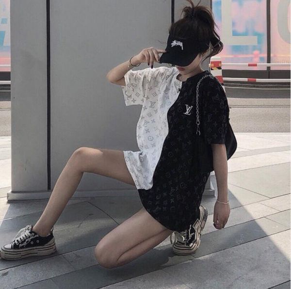 spring/summer 2020 new fashion cotton round collar t-shirt breathable and loose travel leisure couples short sleeves a9, White
spring/summer 2020 new fashion cotton round collar t-shirt breathable and loose travel leisure couples short sleeves a9, White