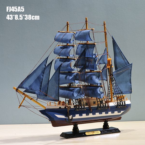 Specials 45cm handmade crafts wooden model sailing yacht Ocean Style Home Decoration
Specials 45cm handmade crafts wooden model sailing yacht Ocean Style Home Decoration