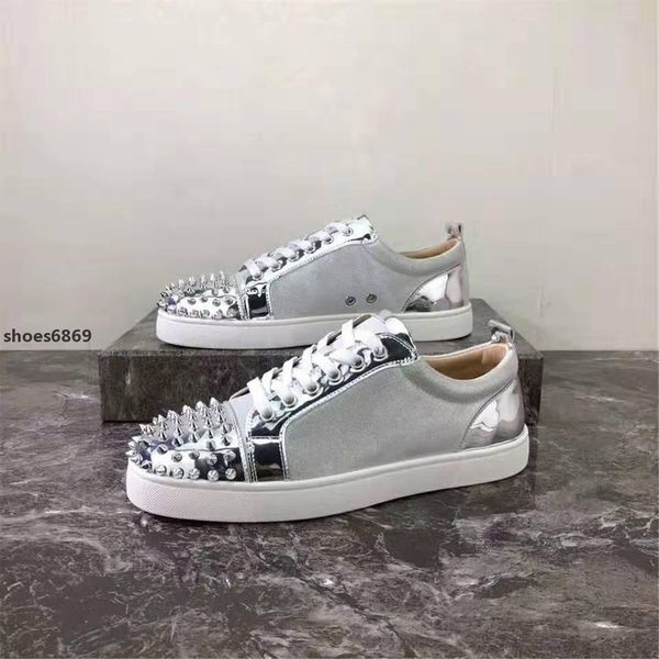 2020 new color design fashion luxury men s red bottom shoes spiked low-casual leather sneakers men s wedding banquet dress, Black
2020 new color design fashion luxury men s red bottom shoes spiked low-casual leather sneakers men s wedding banquet dress, Black