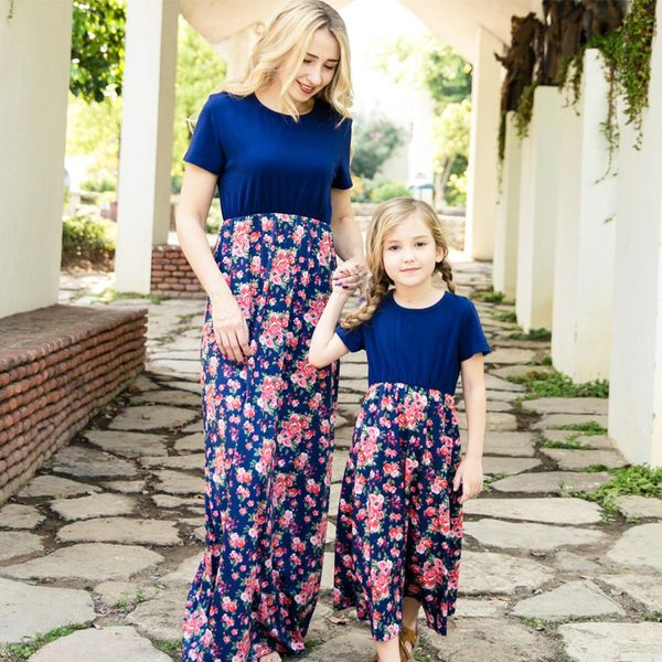 mommy and me family matching mother daughter dresses clothes floral mom and daughter dress kids parent child outfits, Blue
mommy and me family matching mother daughter dresses clothes floral mom and daughter dress kids parent child outfits, Blue