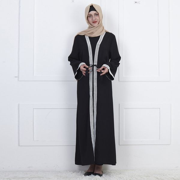 black lace abaya turkey robe dubai kimono cardigan muslim hijab dress abayas for women kaftan caftan elbise islamic clothing
black lace abaya turkey robe dubai kimono cardigan muslim hijab dress abayas for women kaftan caftan elbise islamic clothing