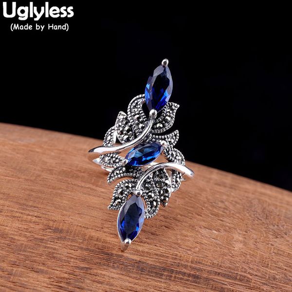 uglyless noble blue chalcedony open rings for women vintage thai silver rhombus wide rings 925 silver thai jewelry r842, Golden;silver
uglyless noble blue chalcedony open rings for women vintage thai silver rhombus wide rings 925 silver thai jewelry r842, Golden;silver