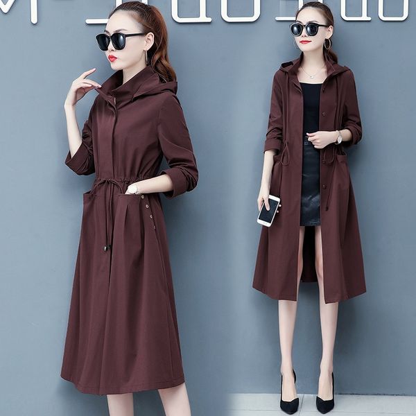 small women's new 2020 korean style autumn coat windbreaker windbreaker fashion loose fashion all-match mid-length autumn coat thin, Tan;black
small women's new 2020 korean style autumn coat windbreaker windbreaker fashion loose fashion all-match mid-length autumn coat thin, Tan;black