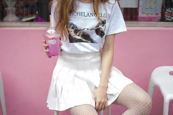 2020 short new fashion women t shirts michelangelo sistina short sleeve t shirt women drop shipping good quality, White
2020 short new fashion women t shirts michelangelo sistina short sleeve t shirt women drop shipping good quality, White
