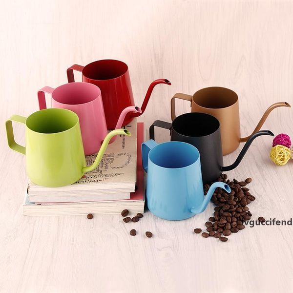 350ml coffee tea kettle pot stainless steel gooseneck pour over coffee maker hanging ear drip coffee long spout pot tea kettle hh7-404
350ml coffee tea kettle pot stainless steel gooseneck pour over coffee maker hanging ear drip coffee long spout pot tea kettle hh7-404