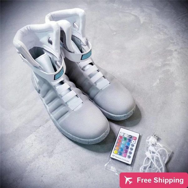 2020 air mag back to the future 2 light up shoes boots for men grey red black and telecontroller marty mcfly 's led shoes
2020 air mag back to the future 2 light up shoes boots for men grey red black and telecontroller marty mcfly 's led shoes