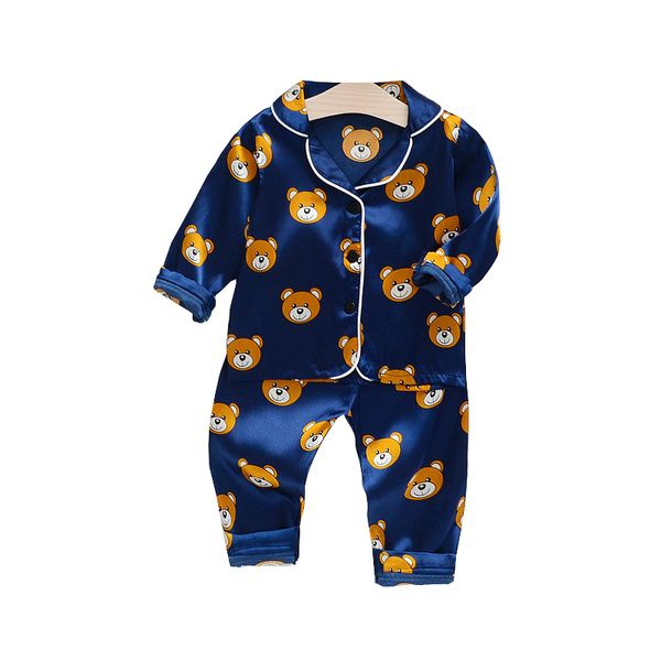 spring autumn baby boys girls long sleeve bear 2pcs suit household to take comfortable cute children pajamas sleep wear kids, White
spring autumn baby boys girls long sleeve bear 2pcs suit household to take comfortable cute children pajamas sleep wear kids, White