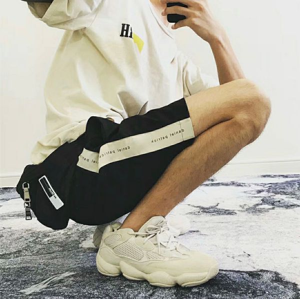 stylish correct version daniel patrick mesh pants dp stitching string shorts fog high street casual fifth pants fashion, Black
stylish correct version daniel patrick mesh pants dp stitching string shorts fog high street casual fifth pants fashion, Black