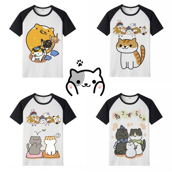 peripheral anime parent-child t-shirt cat t-shirt clothing backyard short-sleeved children's clothes student children's clothes tr, Blue
peripheral anime parent-child t-shirt cat t-shirt clothing backyard short-sleeved children's clothes student children's clothes tr, Blue