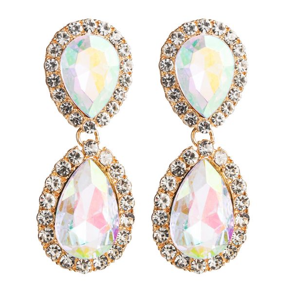 exaggerated multi-layer water drop-shaped acrylic diamond full diamond earrings women's super flash temperament earrings, Golden
exaggerated multi-layer water drop-shaped acrylic diamond full diamond earrings women's super flash temperament earrings, Golden