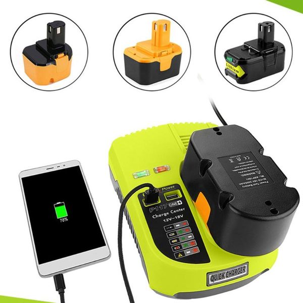 new 12v-18v lithium ion nicad ni-cd / ni-mh universal rechargeable battery charger pack power tool for ryobi one+ p117 eu/us/au
new 12v-18v lithium ion nicad ni-cd / ni-mh universal rechargeable battery charger pack power tool for ryobi one+ p117 eu/us/au
