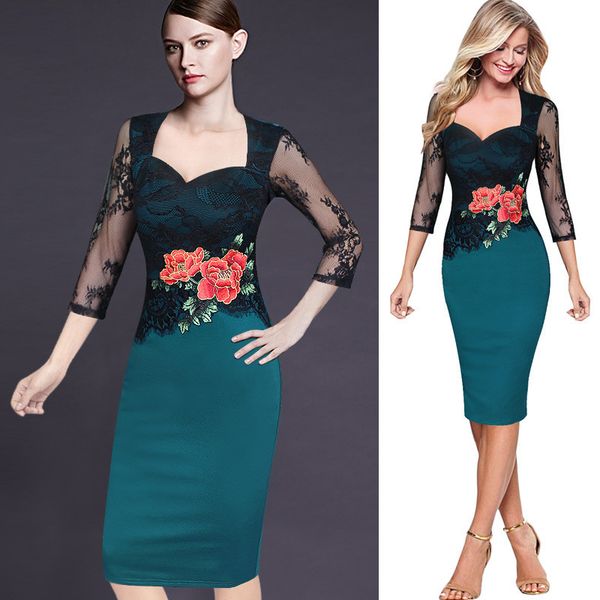 2019 summer fashion european and american womens square collar pencil skirt dress, White;black
2019 summer fashion european and american womens square collar pencil skirt dress, White;black