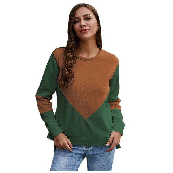 new sweatshirt women casual loose stitching contrast o-neck long sleeve sleeve stitching roupa feminina blusas de mujer 2020, Black
new sweatshirt women casual loose stitching contrast o-neck long sleeve sleeve stitching roupa feminina blusas de mujer 2020, Black