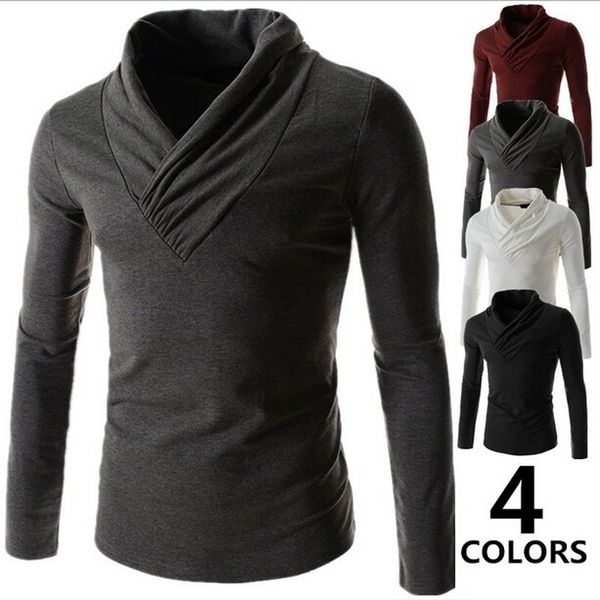 zogaa 2020 men t shirt classic men t-shirts long sleeve v-neck slim t shirt pure color cotton smart casual man tees, White;black
zogaa 2020 men t shirt classic men t-shirts long sleeve v-neck slim t shirt pure color cotton smart casual man tees, White;black